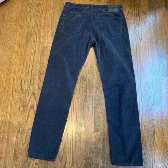 AG Adriano Goldschmied Men's Corduroy Pants - Dark Gray - Picture 7 of 8